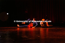 Dress rehearsal for FPA’s annual Student Dance Project, a program of original work by student chor