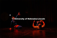 Dress rehearsal for FPA’s annual Student Dance Project, a program of original work by student chor