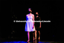 Dress rehearsal for FPA’s annual Student Dance Project, a program of original work by student chor