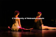 Dress rehearsal for FPA’s annual Student Dance Project, a program of original work by student chor