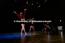 Dress rehearsal for FPA’s annual Student Dance Project, a program of original work by student chor