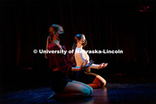 Dress rehearsal for FPA’s annual Student Dance Project, a program of original work by student chor