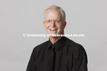Studio portrait of Clark Potter, Professor, Glenn Korff School of Music, Hixson-Lied College of Fine