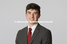 Studio portrait of Jack Kinney, ASEM New Student Enrollment Orientation Leaders. December 10, 2021. 