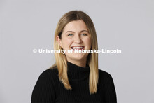 Studio portrait of Kate Vermilyea, ASEM New Student Enrollment Orientation Leaders. December 10, 202