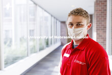 UNLPD Community Service Officer Trevor Caldwell. The CSOs are wearing more casual uniforms in 2022. 