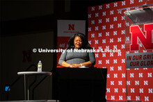 Nkenge Friday, Assistant Vice Chancellor, moderates a virtual conversation with Lisa Ling, Executive