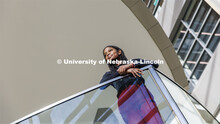 Marissa Cruise, junior in economics, is featured for Black History Month. January 25, 2022. 