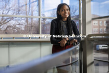 Marissa Cruise, junior in economics, is featured for Black History Month. January 25, 2022. 