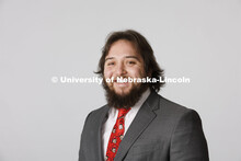 Studio portrait of Jimmy Moron, Academic Services and Enrollment Management. ASEM portraits. Februar