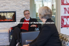 Chancellor Ronnie Green and Executive Vice Chancellor Katherine Ankerson host the co-chairs of the N