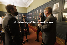 Ryan Sullivan, clinical associate professor of law (left), and Kevin Ruser, professor of law and dir