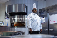 Wahadi Allen is the new Executive Chef for the University of Nebraska. February 9, 2022. 