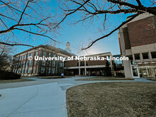 Love Library, City Campus. March 1, 2022. 