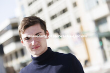 Michael Ivashchenko is a Ukrainian graduate student in computer science at UNL.  March 7, 2022. 