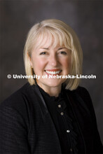 Studio portrait of Haley Shaw, University of Nebraska Foundation. March 10, 2022. 