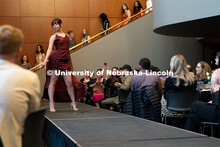 Hosted at the Wick Alumni Center, the highlight of Global Glam included more than 80 students modeli