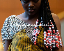 Hosted at the Wick Alumni Center, the highlight of Global Glam included more than 80 students modeli