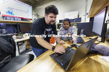 Power electronics, wind tunnel, drivetrains in Jun Wang and Wei Qiao lab. College of Engineering pho