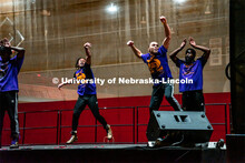 Omega Psi Phi Fraternity. Multicultural Greeks and NPHC Greeks in a competition against each other w