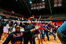 Delta Sigma Theta Sorority. Multicultural Greeks and NPHC Greeks in a competition against each other