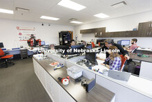 Hamid Sherif’s lab. College of Engineering photo shoot at Peter Kiewit Institute in Omaha. April 5