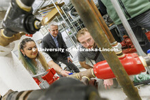 Photos from David Yuill HVAC labs in PKI. College of Engineering photo shoot at Peter Kiewit Institu