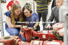 Photos from David Yuill HVAC labs in PKI. College of Engineering photo shoot at Peter Kiewit Institu