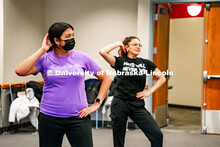 Students explore the Latin and Desi culture by learning salsa and Bollywood dance workshop in the Ga