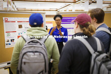 McNair Scholar Alyssa Simpson discusses her work researching ferroelectric domain studies in free-st