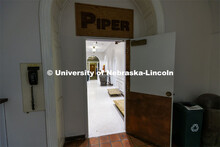 Renovation work continues in the former Piper Hall part of Niehardt Center. Niehardt Center, the for