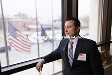 Ryan Sullivan, Associate Professor of Law, works with his students and clients in the Lancaster Coun