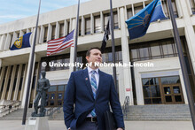 Ryan Sullivan, Associate Professor of Law, works with his students and clients in the Lancaster Coun