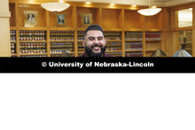 Individual students pictured in the Schmid Law Library. College of Law photo shoot. April 20, 2022. 