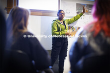 Presentations and studio work during the final week of class for architecture students. April 28, 20