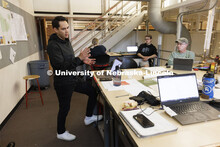 Presentations and studio work during the final week of class for architecture students. April 28, 20