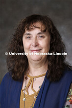 Studio portrait of Ranae Aspen, Extension Assistant. Portraits of Extension, IANR and CASNR educator