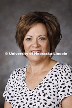Studio portrait of Lynn DeVries, Early Childhood Extension Educator. Portraits of Extension, IANR an