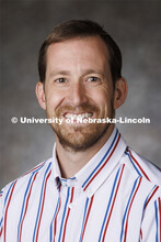 Studio portrait of Nathaniel Dorsey, Water and Integrated Cropping Systems (WICS) Extension Educator