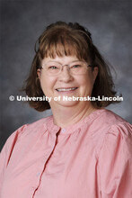 Studio portrait of Cynthia Houlden, Nebraska Cooperative Development Specialist. Portraits of Extens