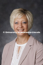 Studio portrait of Lisa Kaslon, Professional Development Coordinator, Extension Educator. Portraits 