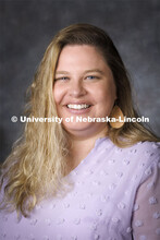 Studio portrait of Stacey Keys, 4-H Extension Assistant. Portraits of Extension, IANR and CASNR educ