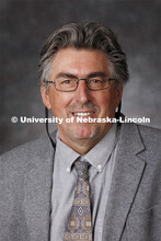 Studio portrait of Stevan Knezevic, Professor of Agronomy and Horticulture, Weed Specialist. Portrai