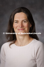 Studio portrait of Katja Koehler-Cole, Soil Health Management Extension Educator. Portraits of Exten