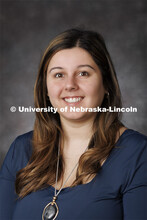 Studio portrait of Ingrid Lindal Chavarria, Extension Educator. Portraits of Extension, IANR and CAS