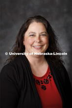 Studio portrait of Dawn Lindsley, Assistant Extension Educator, 4-H Youth Development. Portraits of 
