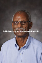 Studio portrait of Mitiku Mamo, Extension Educator. Portraits of Extension, IANR and CASNR educators