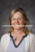 Studio portrait of Carla McCullough, Watershed Science Extension Educator. Portraits of Extension, I