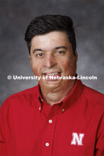 Studio portrait of Luan Pereira De Oliveira, Extension Educator. Portraits of Extension, IANR and CA