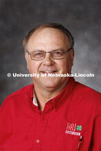 Studio portrait of Todd Whitney, Cropping Systems Extension Educator. Portraits of Extension, IANR a